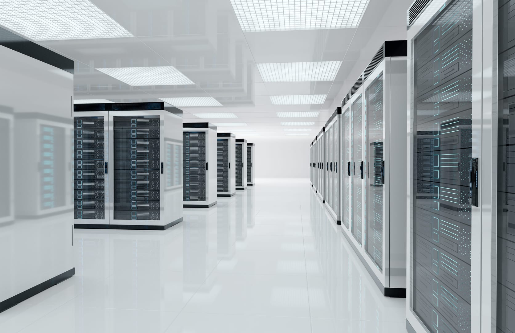 Data center server room